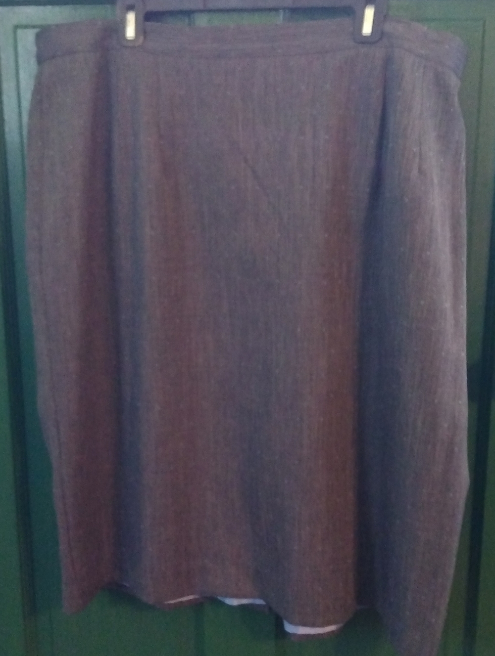 Cato Grey Heather A-Line Skirt